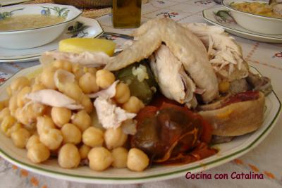 Cocido andaluz restaurante neptuno mojaca