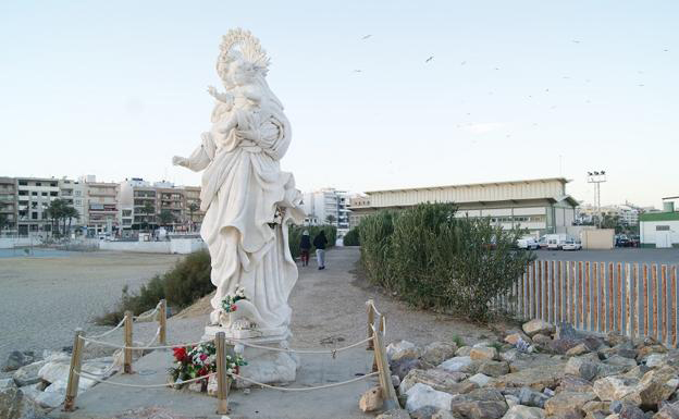 Virgen del Carmen en Garrucha